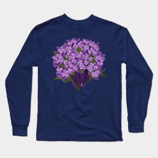 Bouquet of Violets Long Sleeve T-Shirt